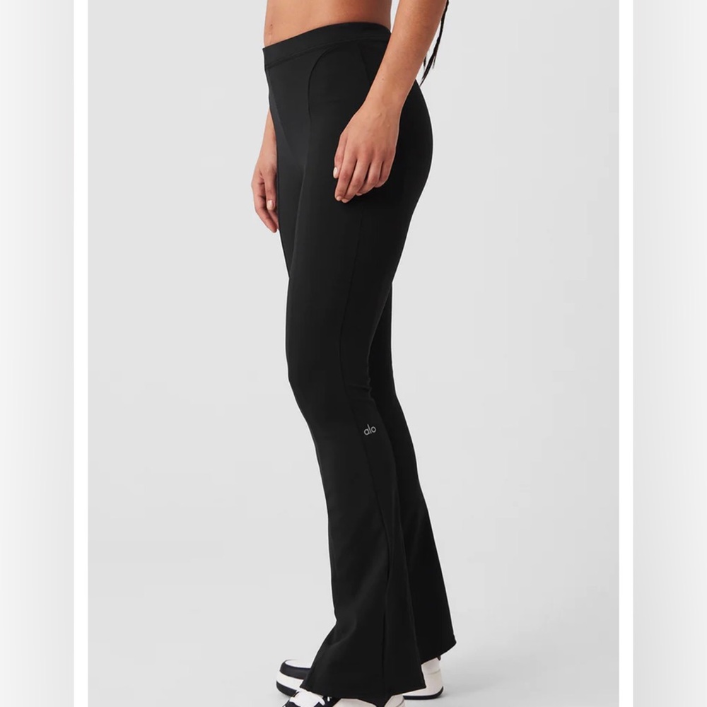 Alo High-Waist 7/8 Zip It Flare Legging